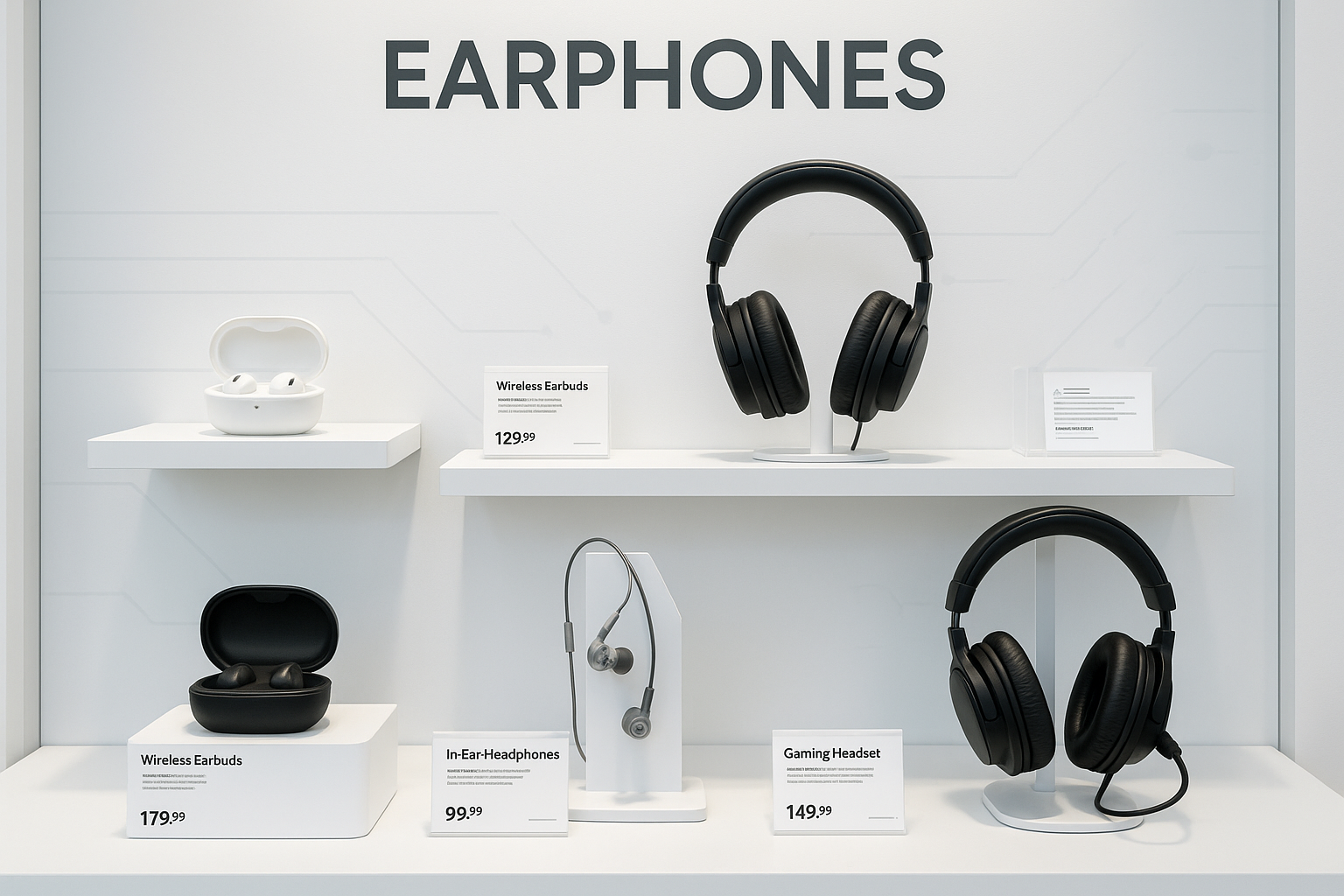 🎧 Earphones & Audio Accessories